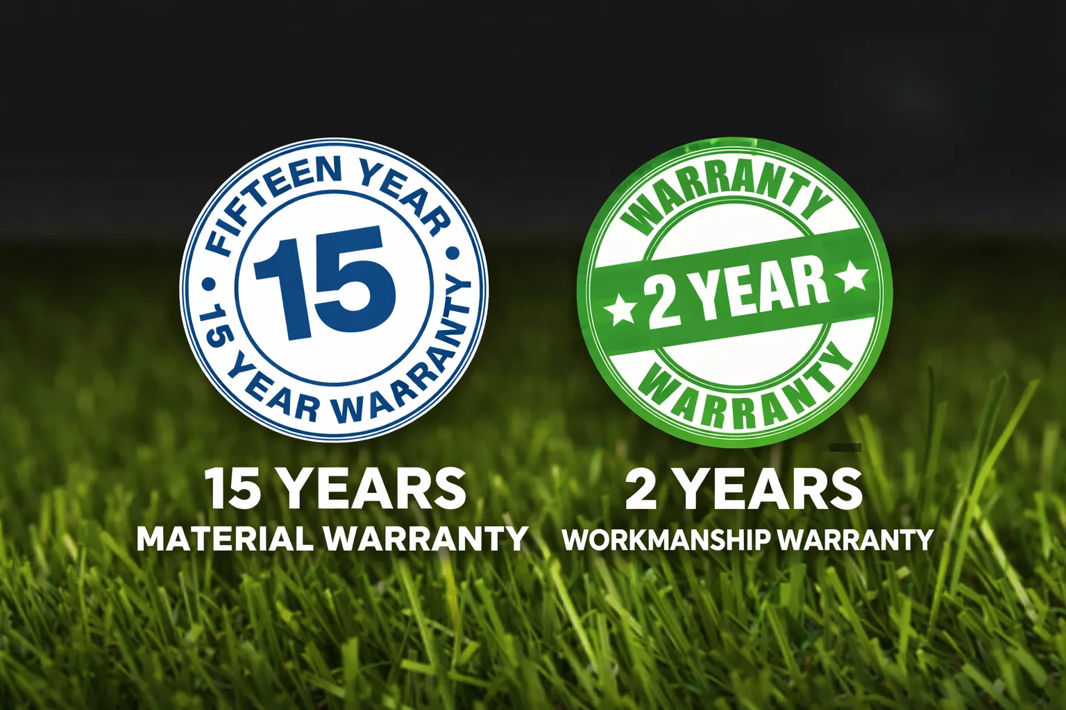 Warranty protection for artificial turf installation