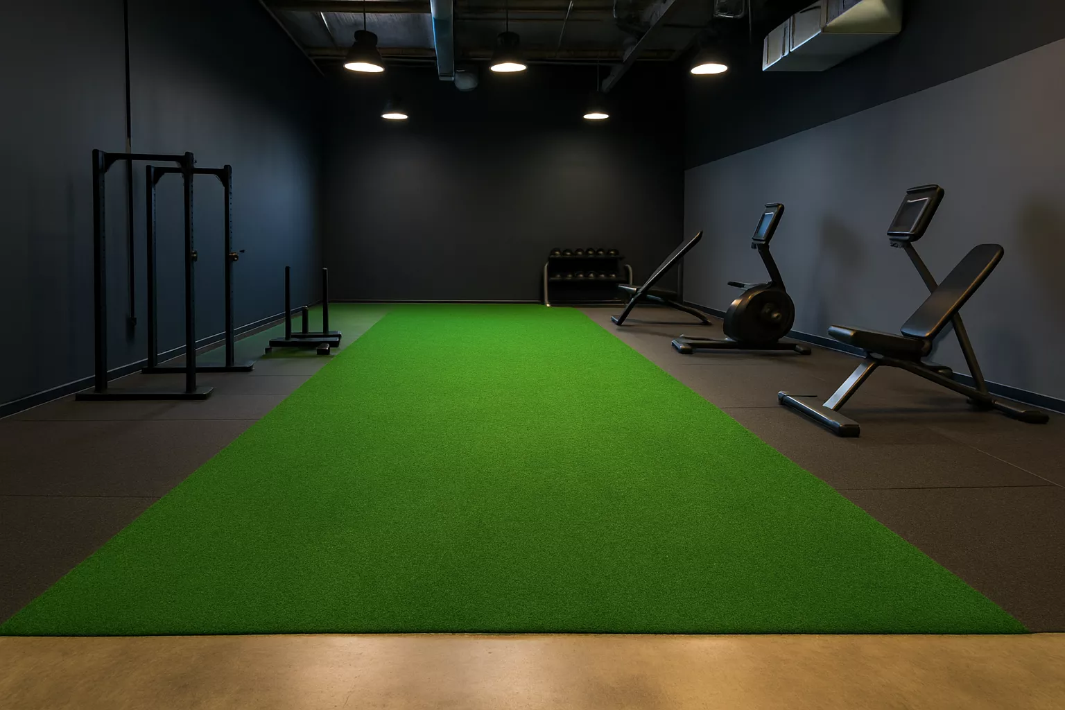 High traction turf texture