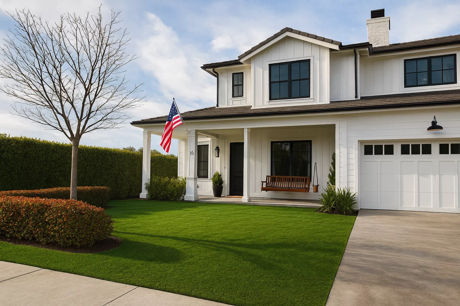 Artificial turf for lawn installation in Los Angeles