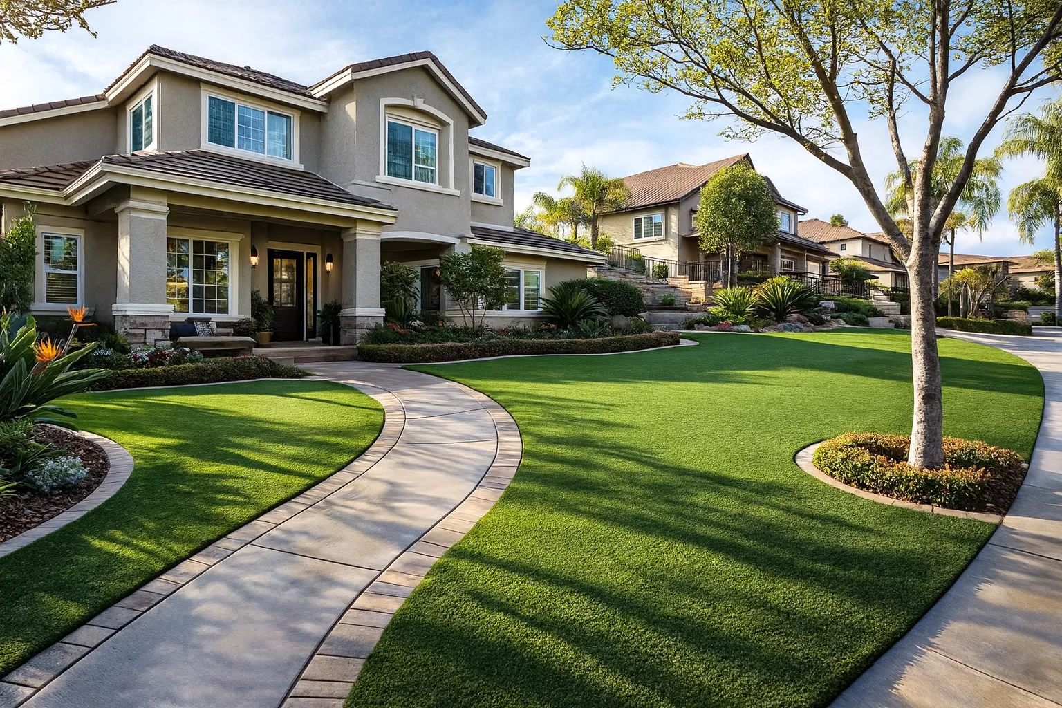 Premium artificial landscape