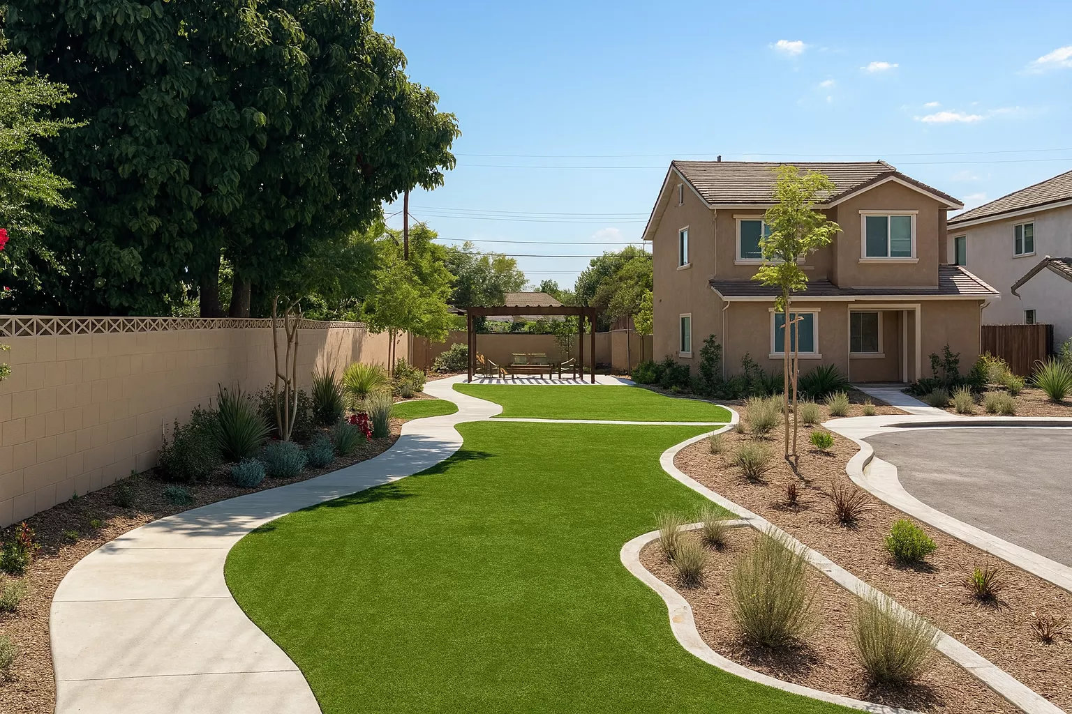 Perfect artificial lawn CTA