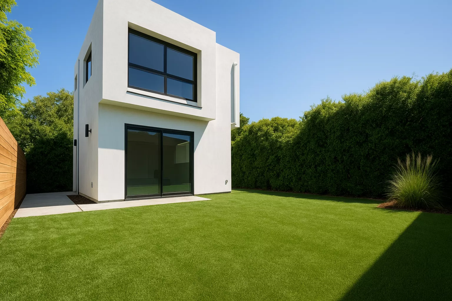 Water-saving artificial turf