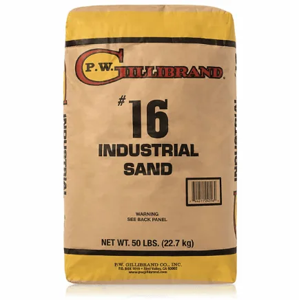 Silica sand infill used to support turf fibers and improve performance