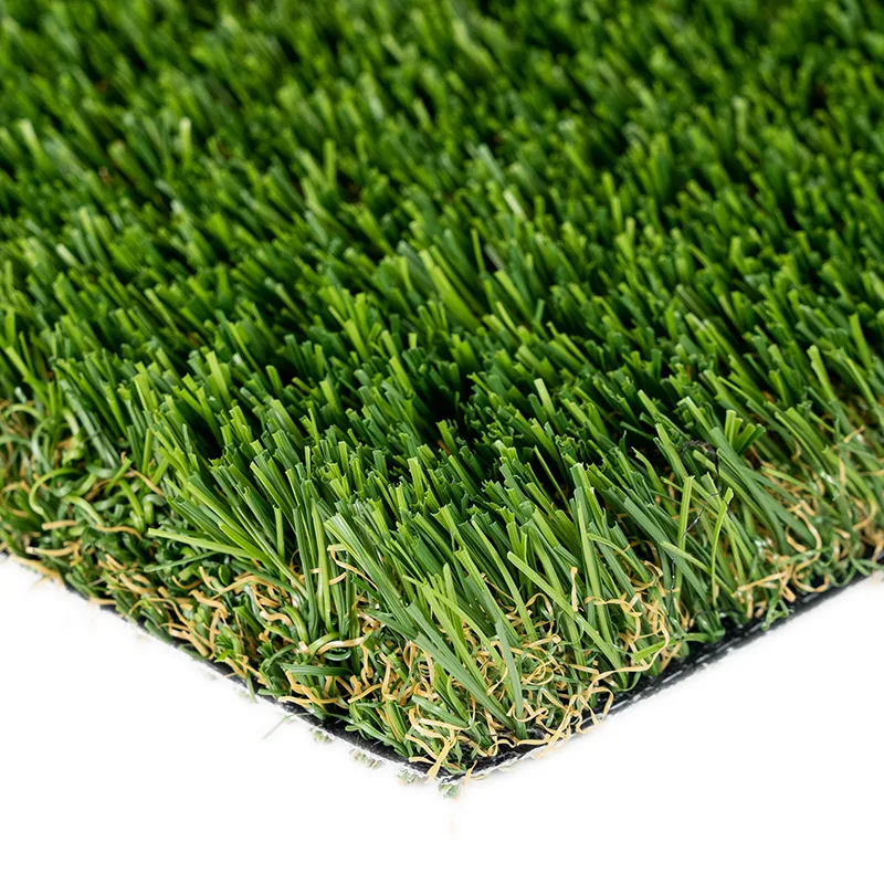 Natural-look artificial turf material used for the Culver City front yard project