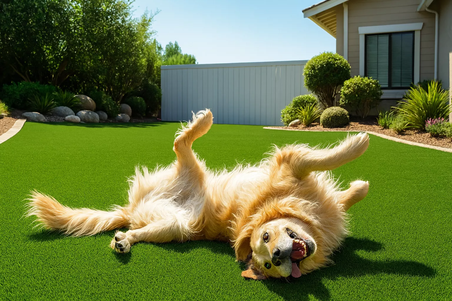 No mud pet turf example 2