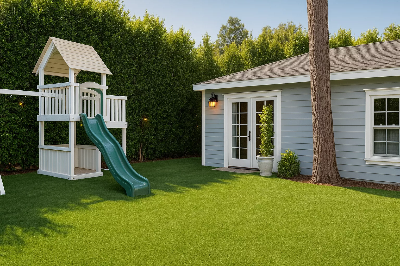 Playground turf in Van Nuys