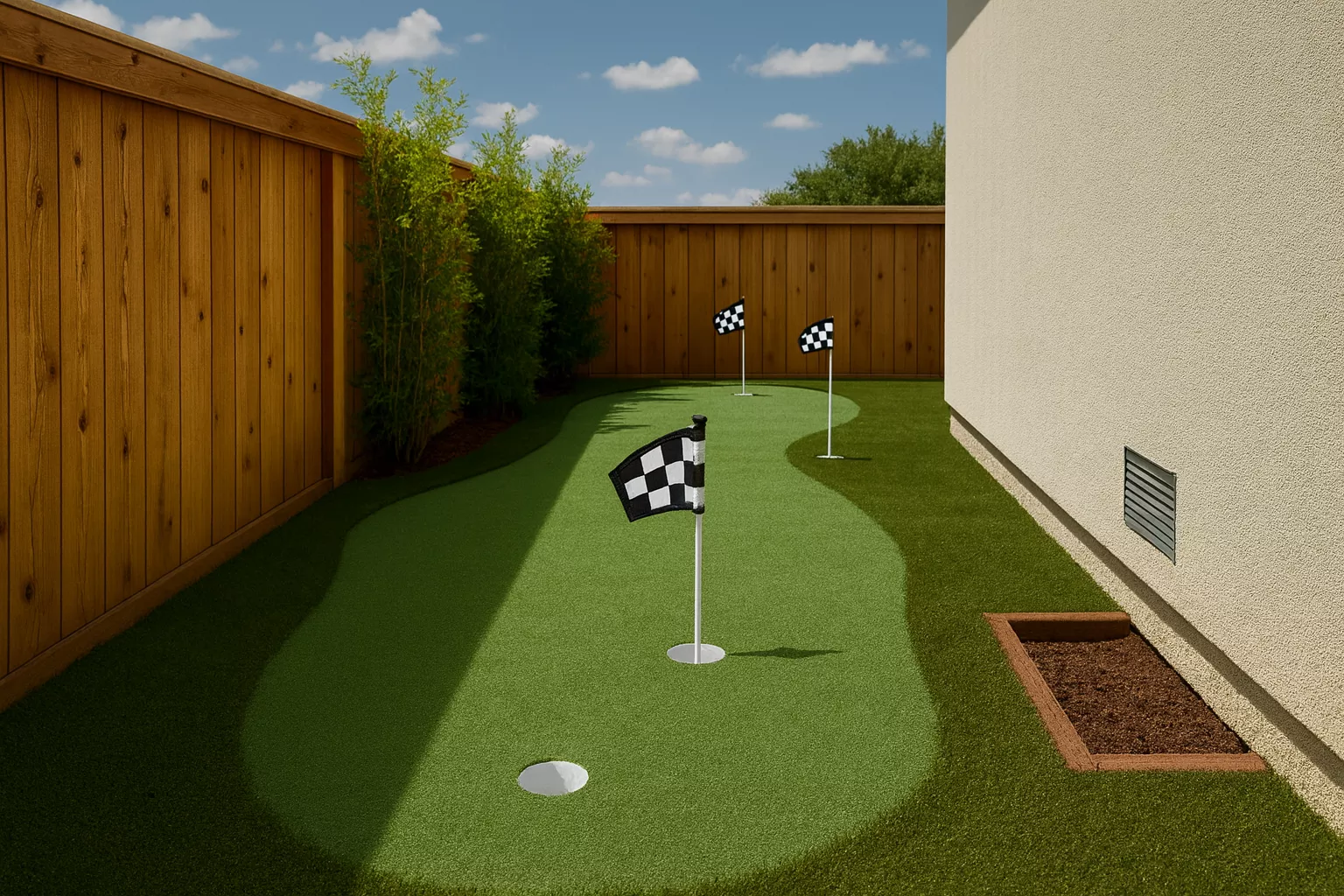 Putting green Long Beach
