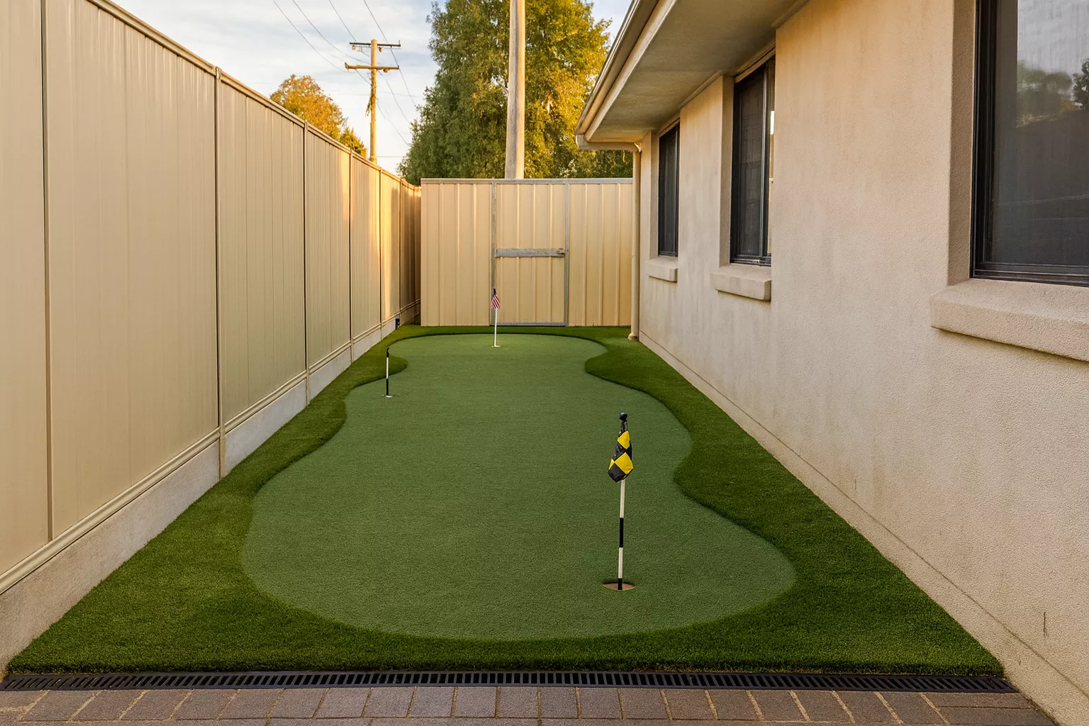 Mini putting green Encino