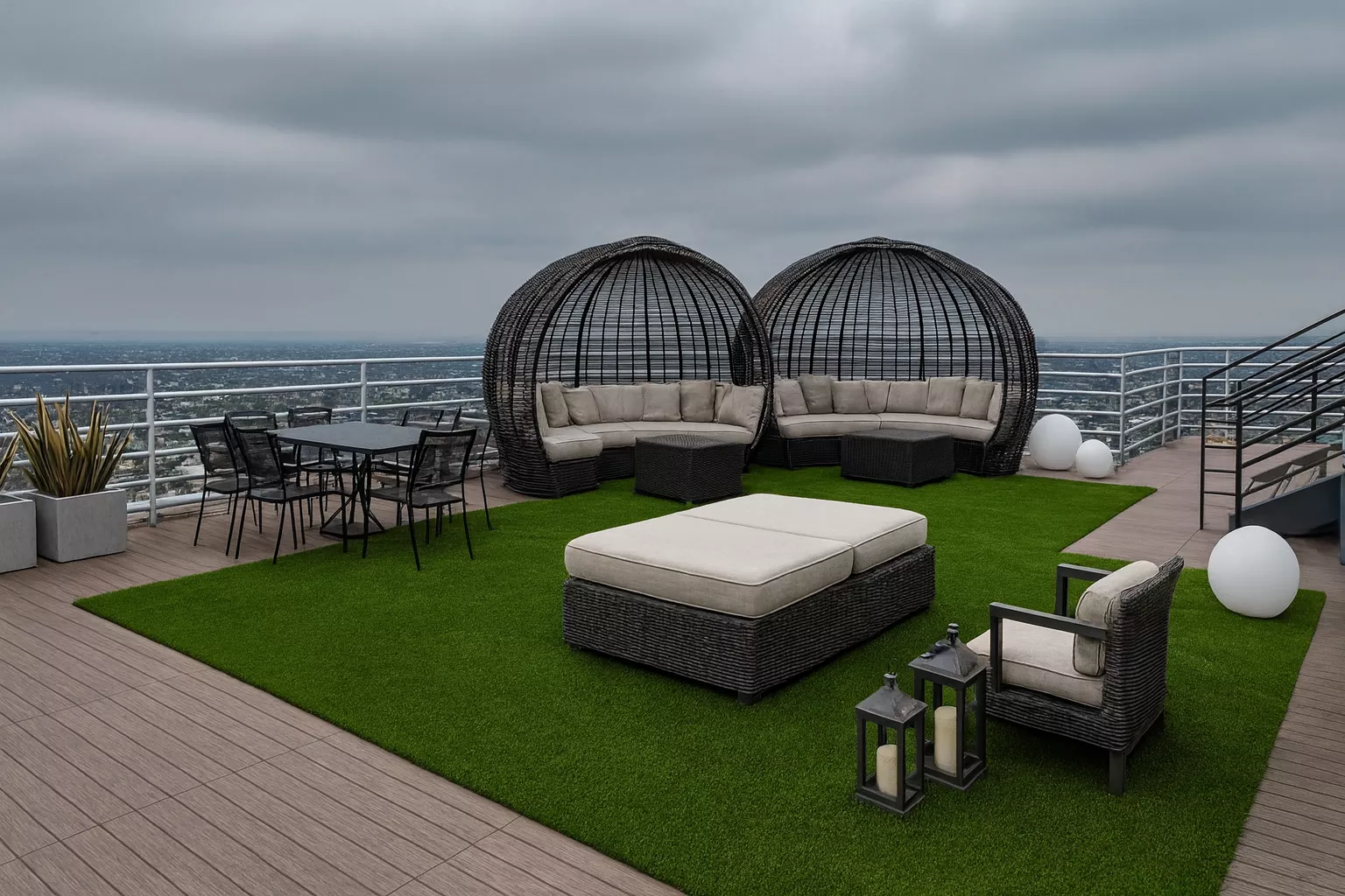 Rooftop turf upgrade