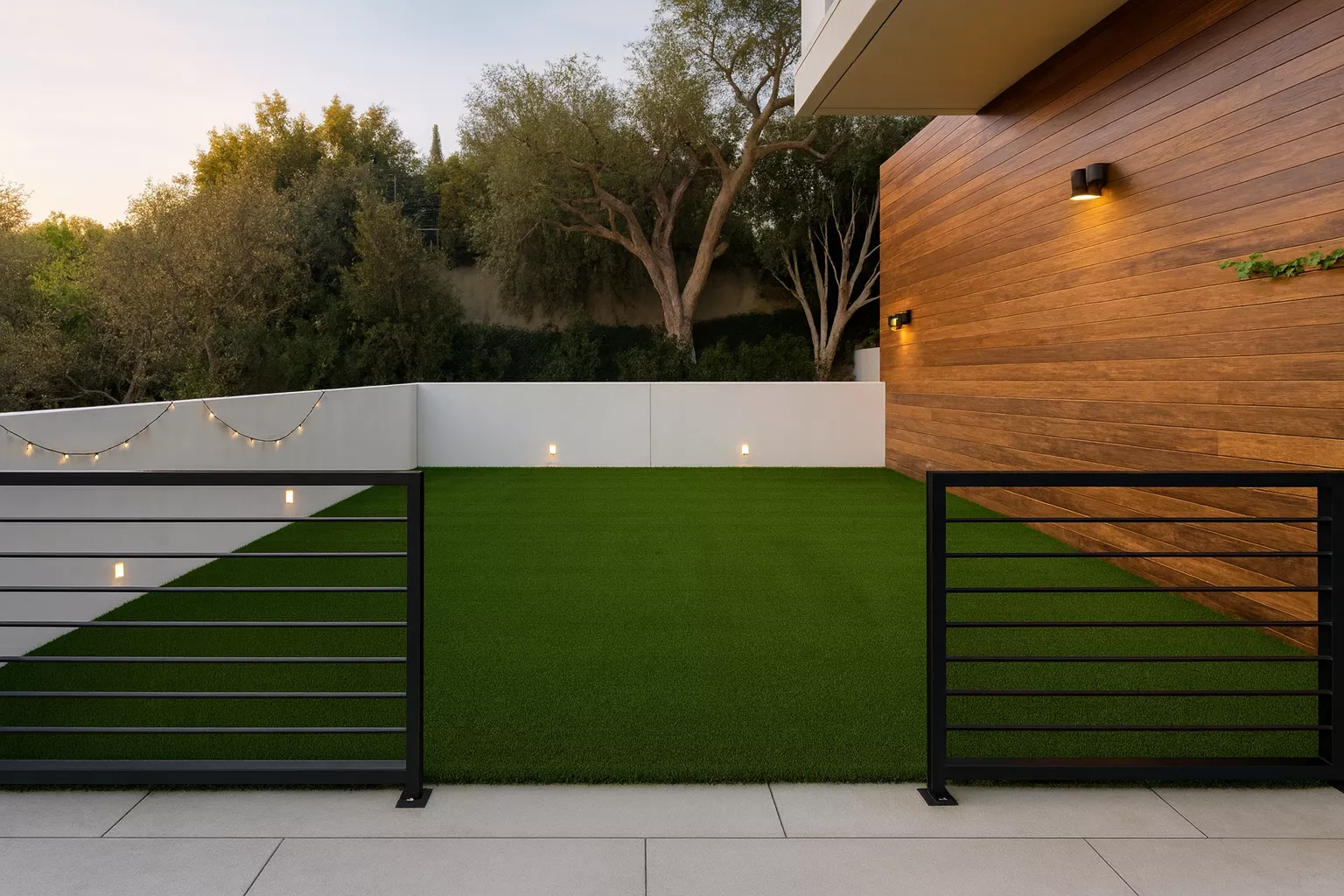 Lightweight rooftop turf system