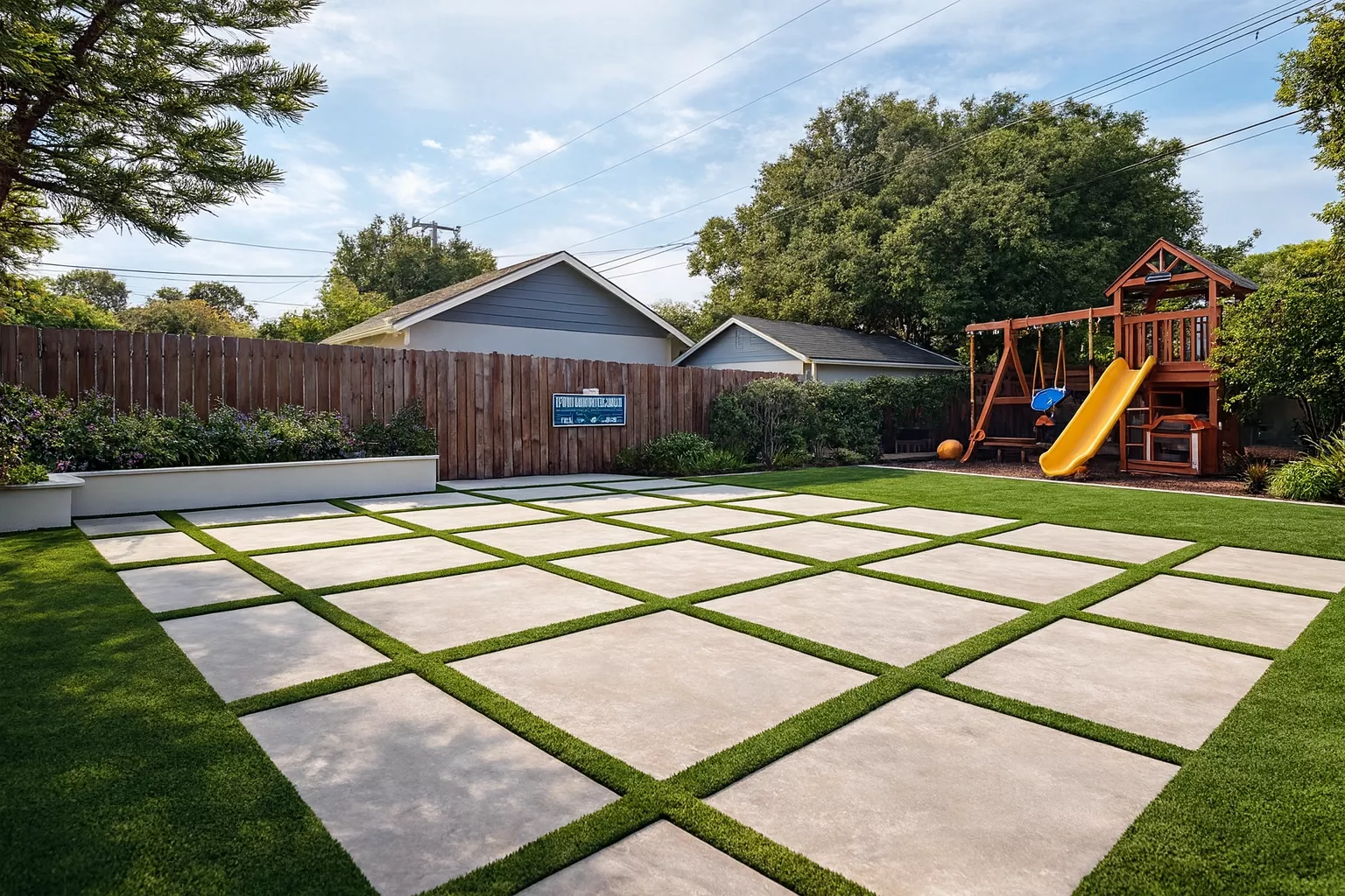 Barefoot comfort around pool decks